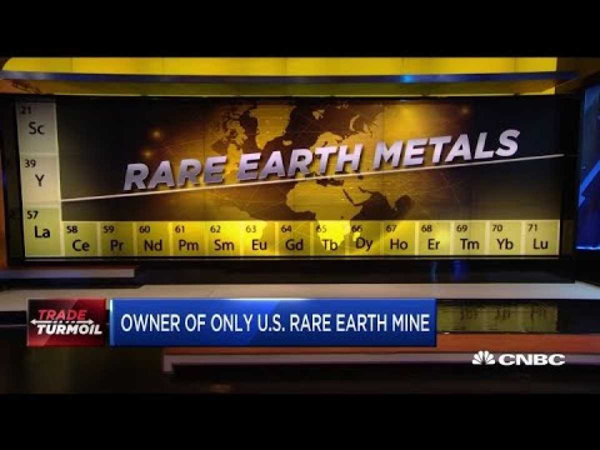 Co-chair of America&#039;s only rare earth mine discusses China&#039;s threat