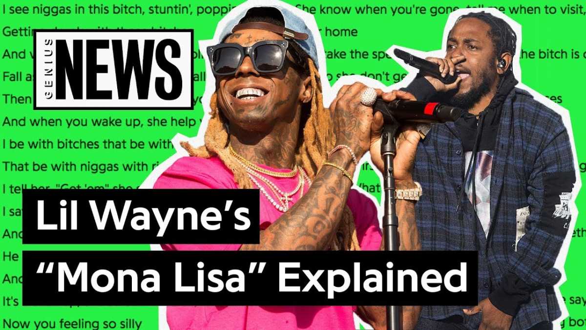 Pic.Source: &quot;Lil Wayne - Mona Lisa (Lyrics)&quot; video thumbnail 